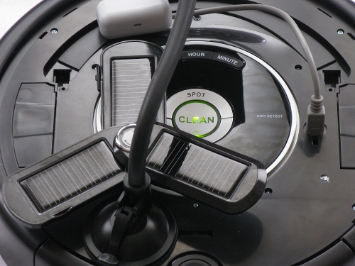 Roomba with Solar charger