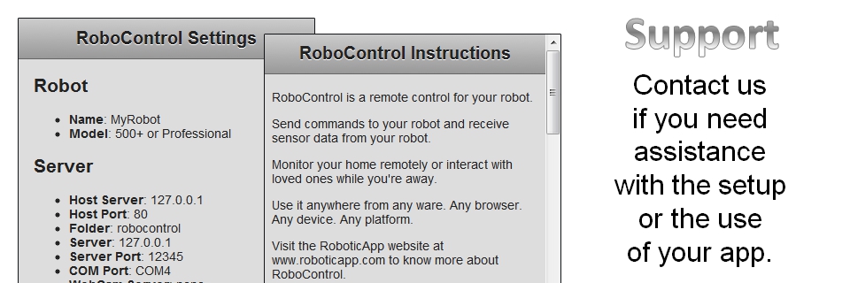 RoboticApp - Apps for your Robots